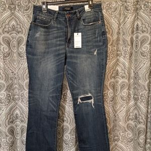 16W Judy Blue mid-rise flare jeans